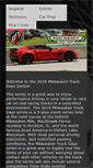 Mobile Screenshot of milwaukeetrackdays.com