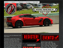 Tablet Screenshot of milwaukeetrackdays.com